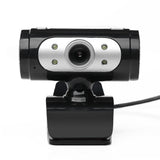 High Definition 1280*720 720p Pixel 4 LED HD Webcam - Hydra PC