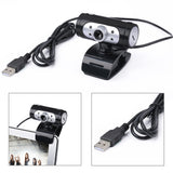 High Definition 1280*720 720p Pixel 4 LED HD Webcam - Hydra PC