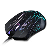 3200DPI Silence Click USB Wired Gaming Mouse Gamer - Hydra PC