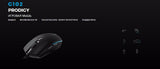Logitech G102 IC PRODIGY 6000DPI PC Gamer 1000Hz - Black/White - Hydra PC