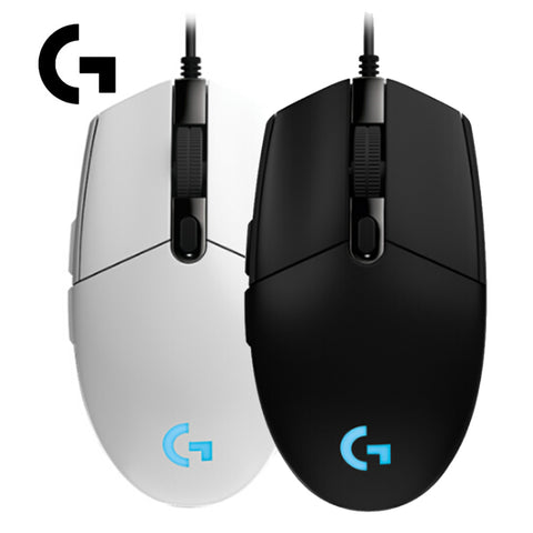 Logitech G102 IC PRODIGY 6000DPI PC Gamer 1000Hz - Black/White - Hydra PC